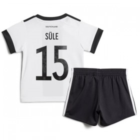 Camisetas Alemania Sule 15 Primera Copa Mundial 2022 - Niño (+ Pantalones)